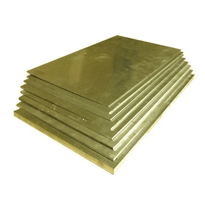 Лист латунный особо твердый х/к ЛК80-3 2,25 мм ГОСТ 2208-2007