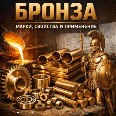 Бронза — марки, свойства и применение